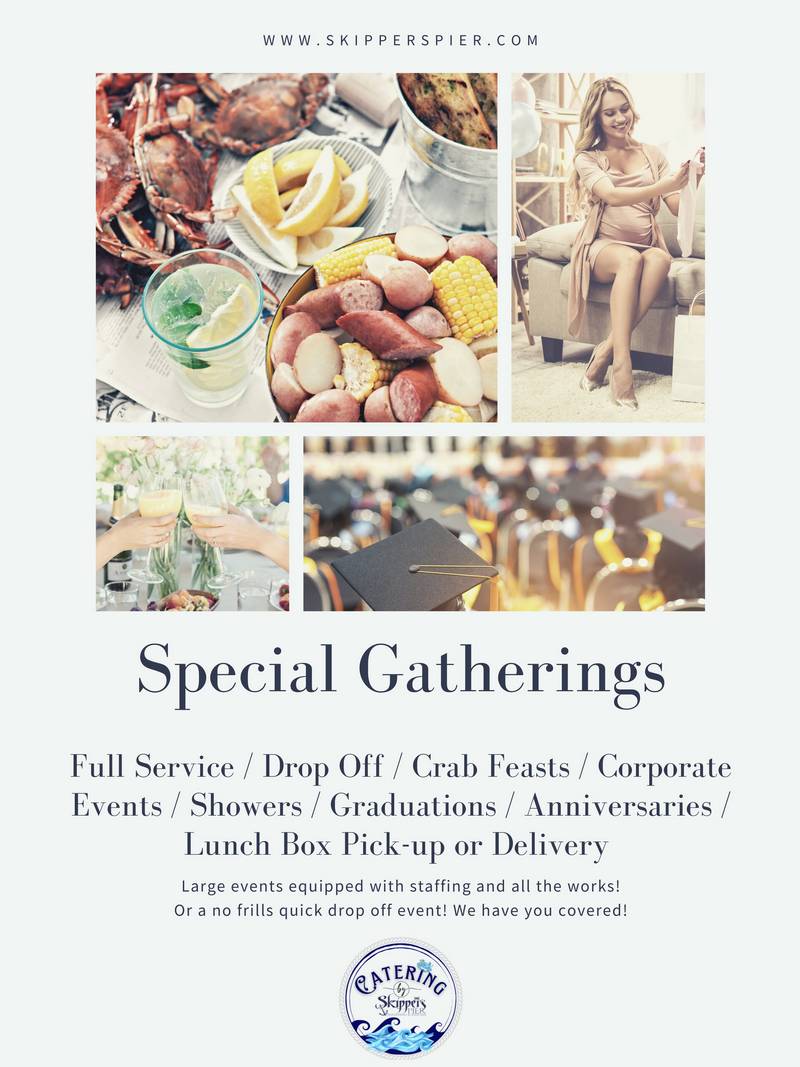 Offsite Catering Menu Page