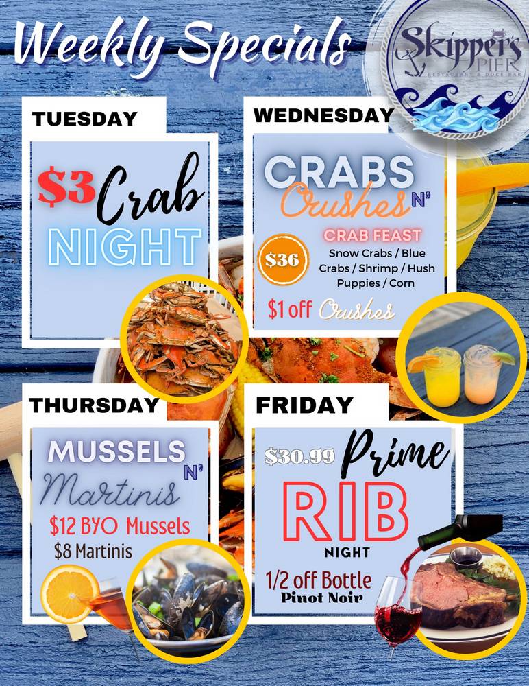 weekly specials