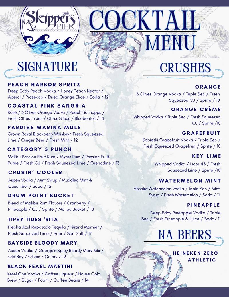 Beverage Menu